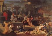 Bourdon, Sebastien Slaughter of the Innocents Spain oil painting artist